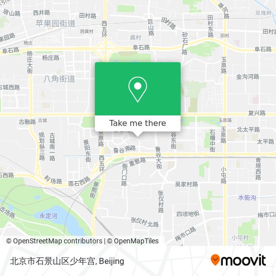 北京市石景山区少年宫 map