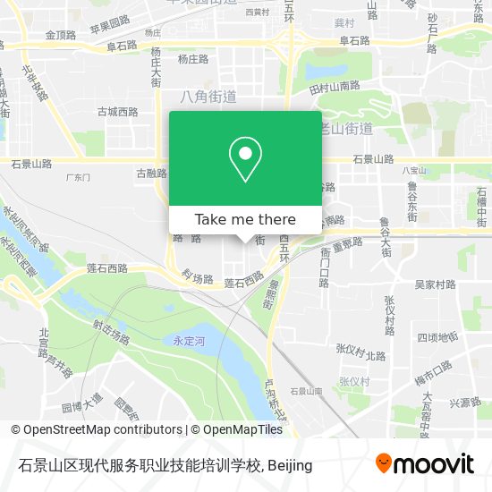 石景山区现代服务职业技能培训学校 map