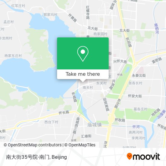 南大街35号院-南门 map