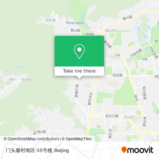 门头馨村南区-35号楼 map