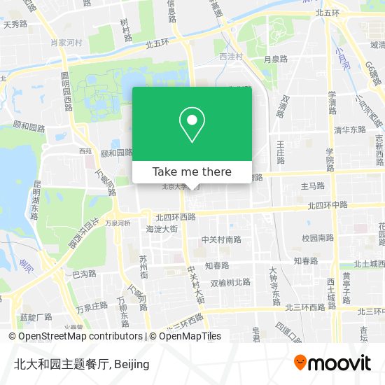北大和园主题餐厅 map