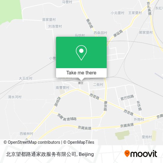 北京望都路通家政服务有限公司 map