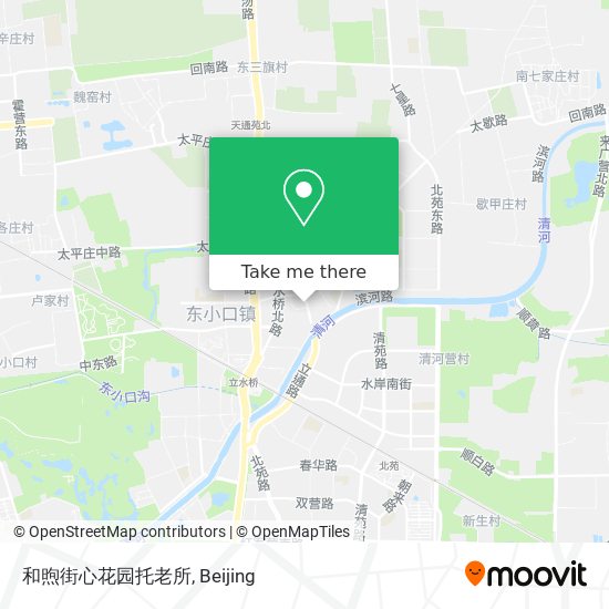 和煦街心花园托老所 map
