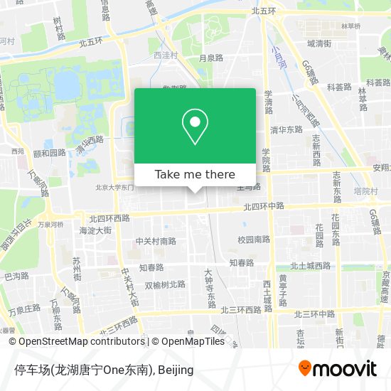 停车场(龙湖唐宁One东南) map