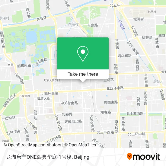 龙湖唐宁ONE熙典华庭-1号楼 map