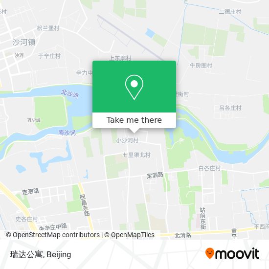 瑞达公寓 map