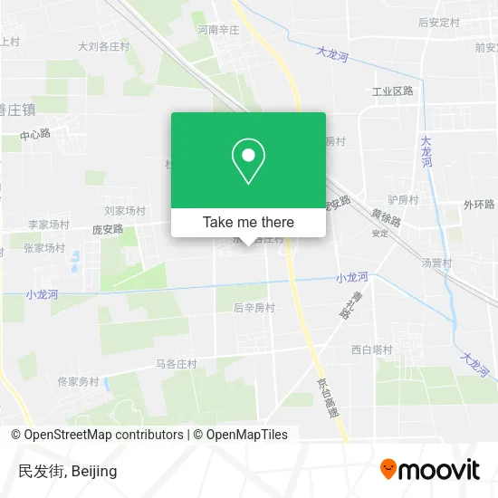 民发街 map