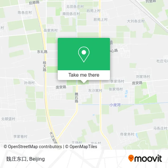 魏庄东口 map