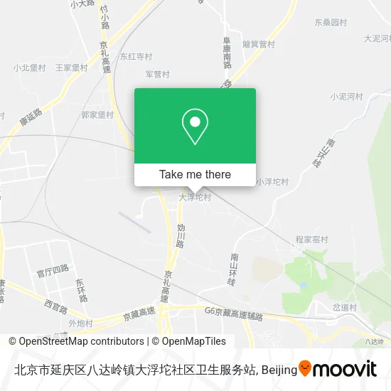 北京市延庆区八达岭镇大浮坨社区卫生服务站 map