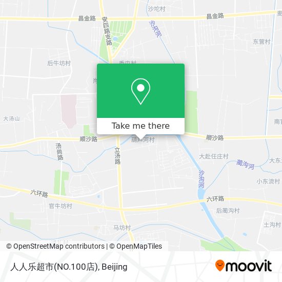 人人乐超市(NO.100店) map