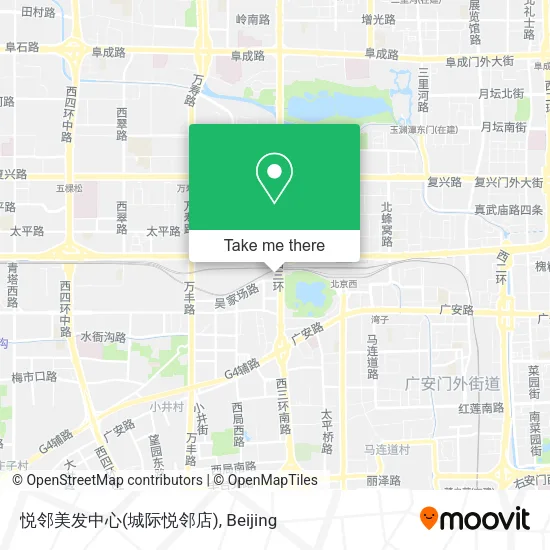 悦邻美发中心(城际悦邻店) map