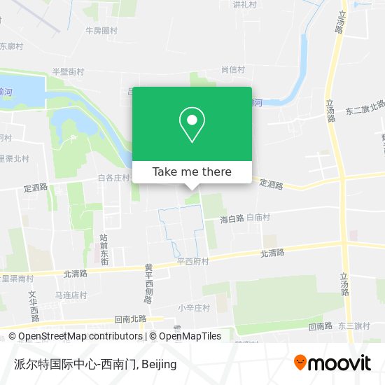 派尔特国际中心-西南门 map