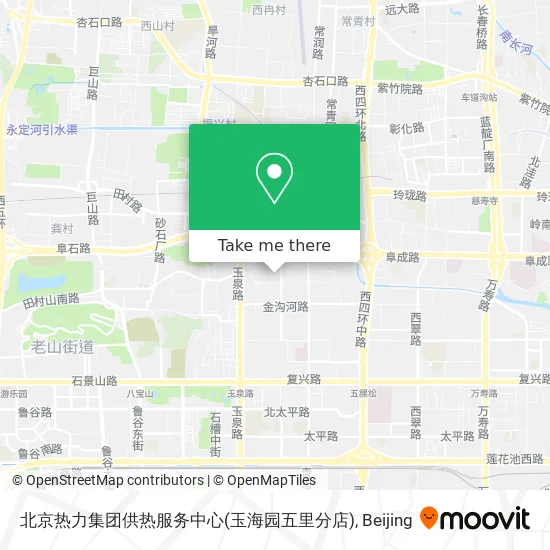 北京热力集团供热服务中心(玉海园五里分店) map