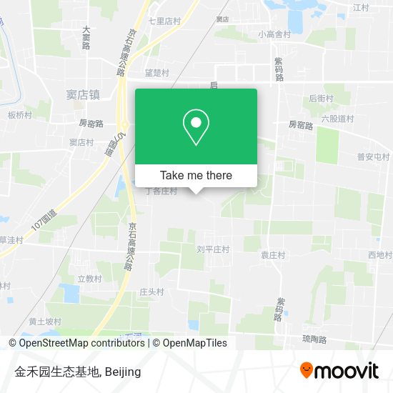 金禾园生态基地 map