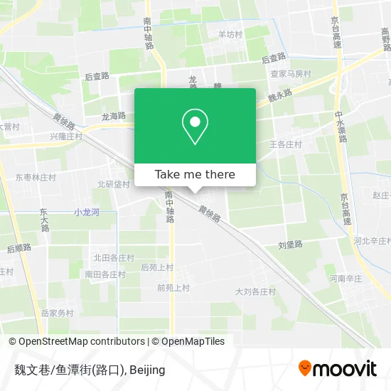 魏文巷/鱼潭街(路口) map
