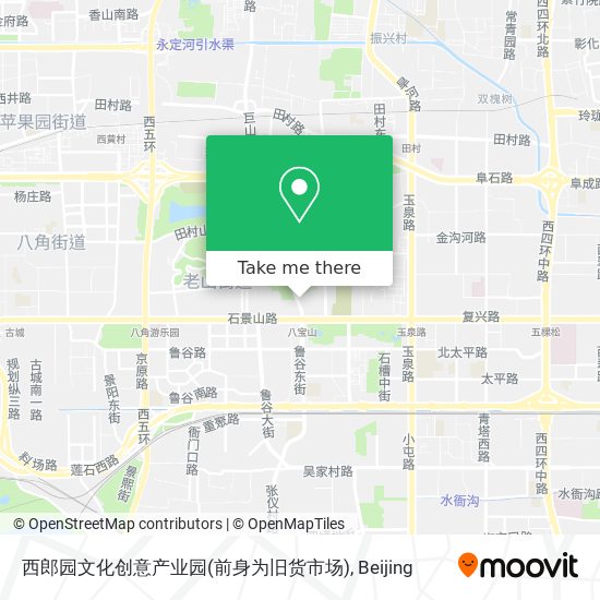 西郎园文化创意产业园(前身为旧货市场) map