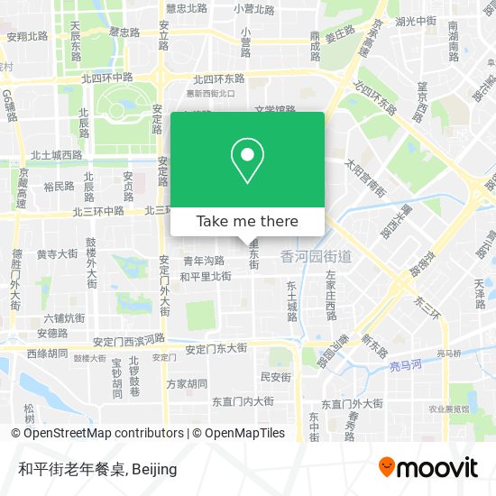 和平街老年餐桌 map