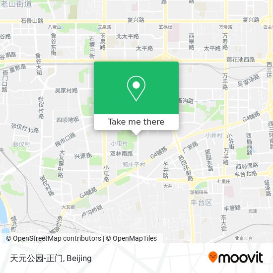天元公园-正门 map
