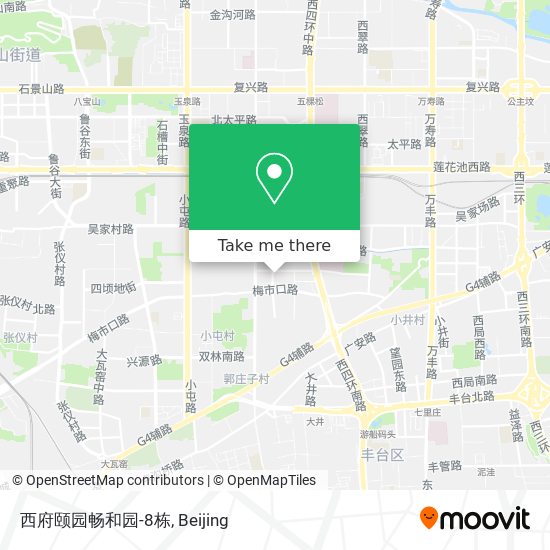 西府颐园畅和园-8栋 map