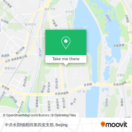 中共长阳镇稻田第四党支部 map