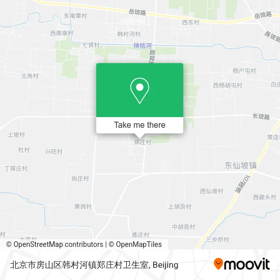 北京市房山区韩村河镇郑庄村卫生室 map
