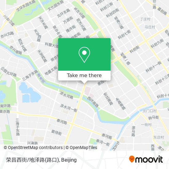 荣昌西街/地泽路(路口) map