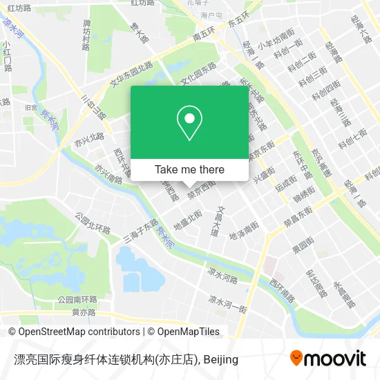 漂亮国际瘦身纤体连锁机构(亦庄店) map