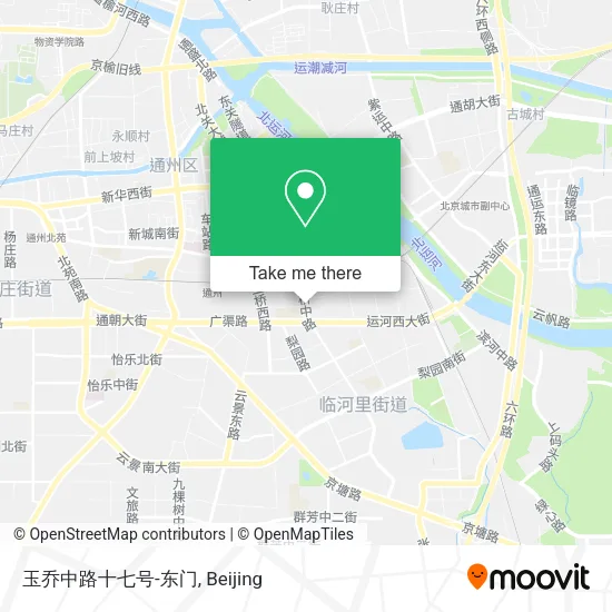 玉乔中路十七号-东门 map