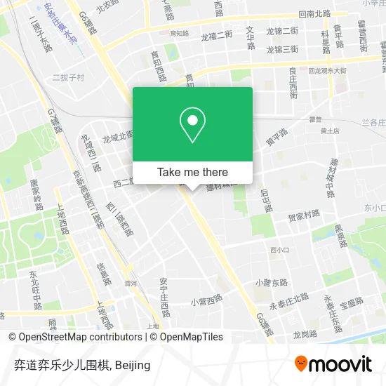 弈道弈乐少儿围棋 map