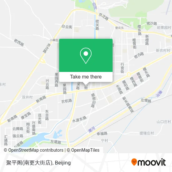 聚平阁(南更大街店) map