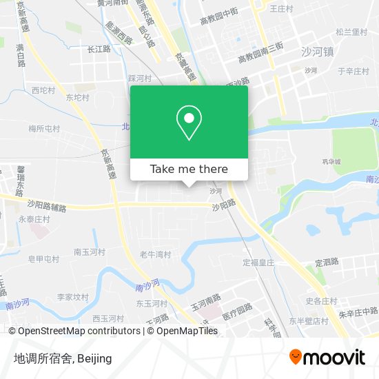 地调所宿舍 map