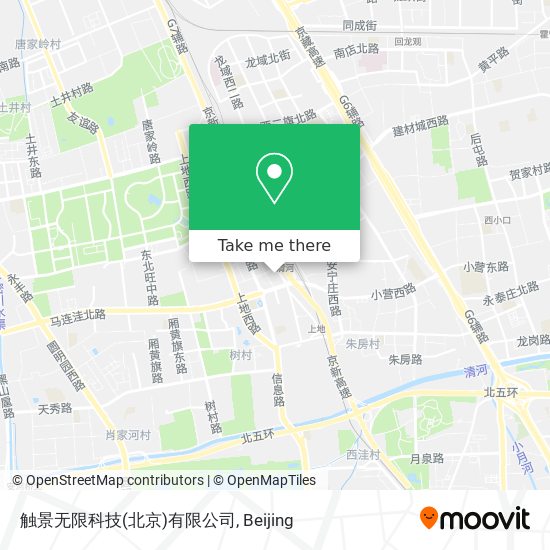 触景无限科技(北京)有限公司 map
