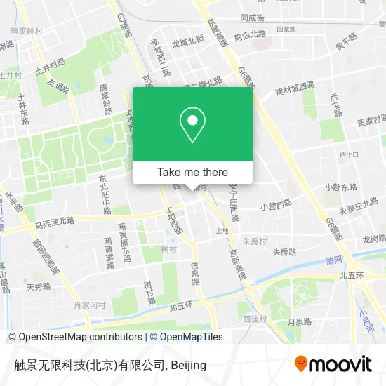 触景无限科技(北京)有限公司 map