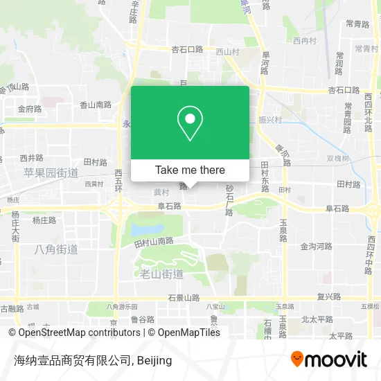 海纳壹品商贸有限公司 map