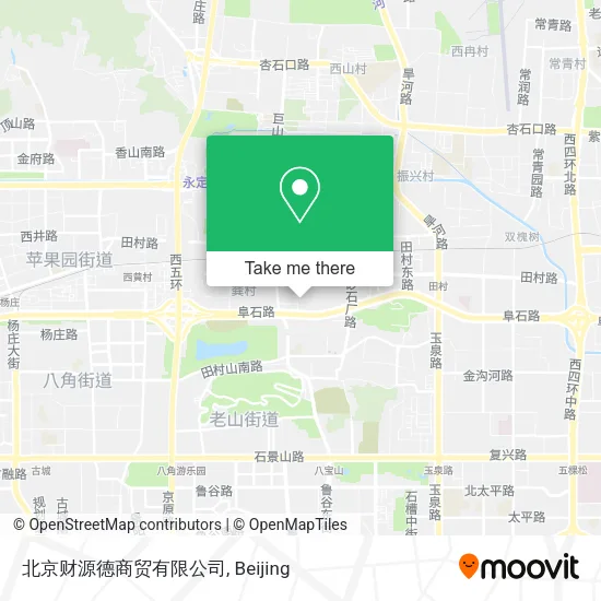 北京财源德商贸有限公司 map