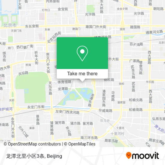 龙潭北里小区3条 map