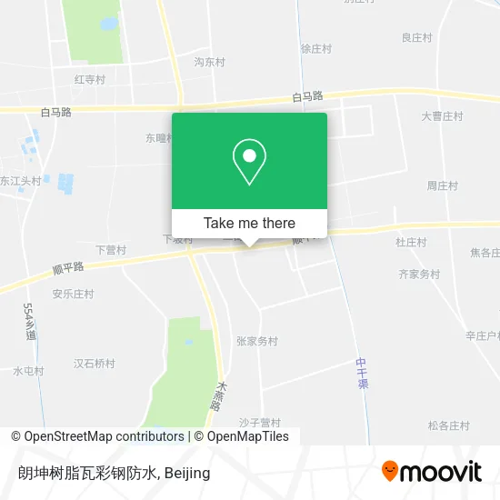 朗坤树脂瓦彩钢防水 map