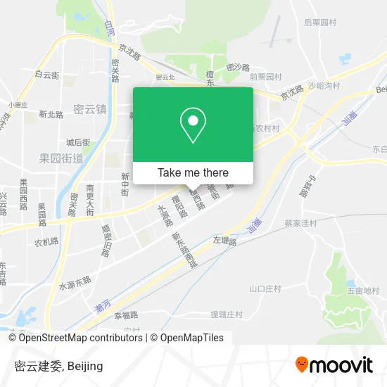 密云建委 map