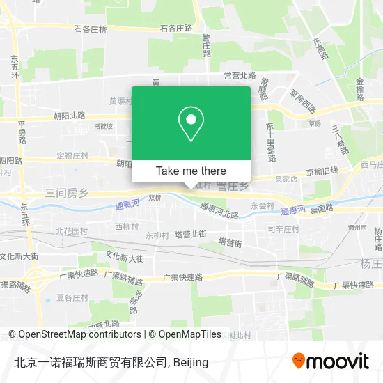 北京一诺福瑞斯商贸有限公司 map