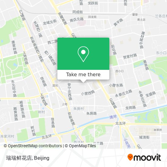瑞瑞鲜花店 map