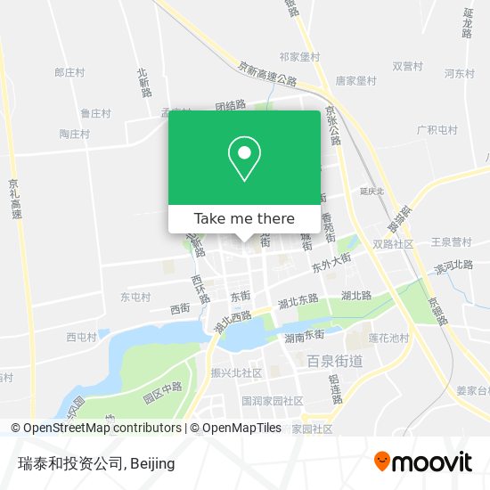 瑞泰和投资公司 map