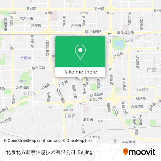 北京北方新宇信息技术有限公司 map