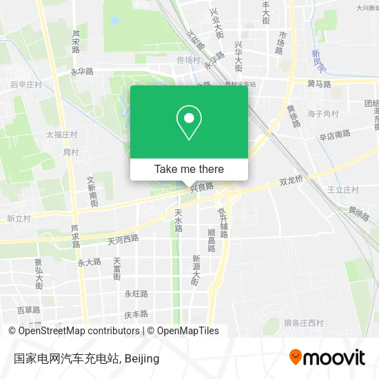 国家电网汽车充电站 map