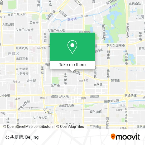 公共厕所 map