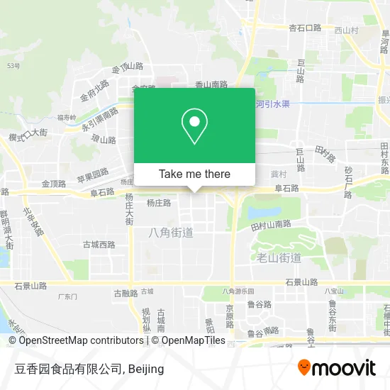 豆香园食品有限公司 map