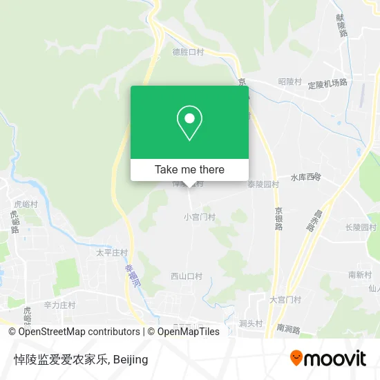 悼陵监爱爱农家乐 map