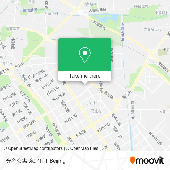 光谷公寓-东北1门 map