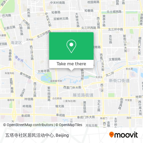五塔寺社区居民活动中心 map