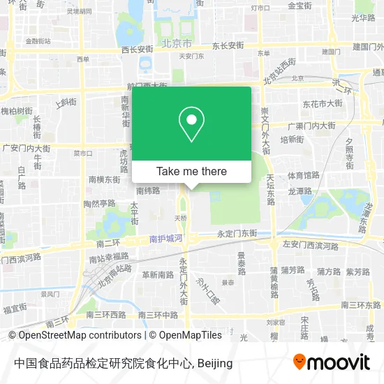 中国食品药品检定研究院食化中心 map