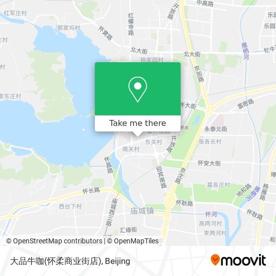 大品牛咖(怀柔商业街店) map